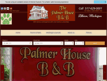 Tablet Screenshot of palmerhouseinnbnb.com